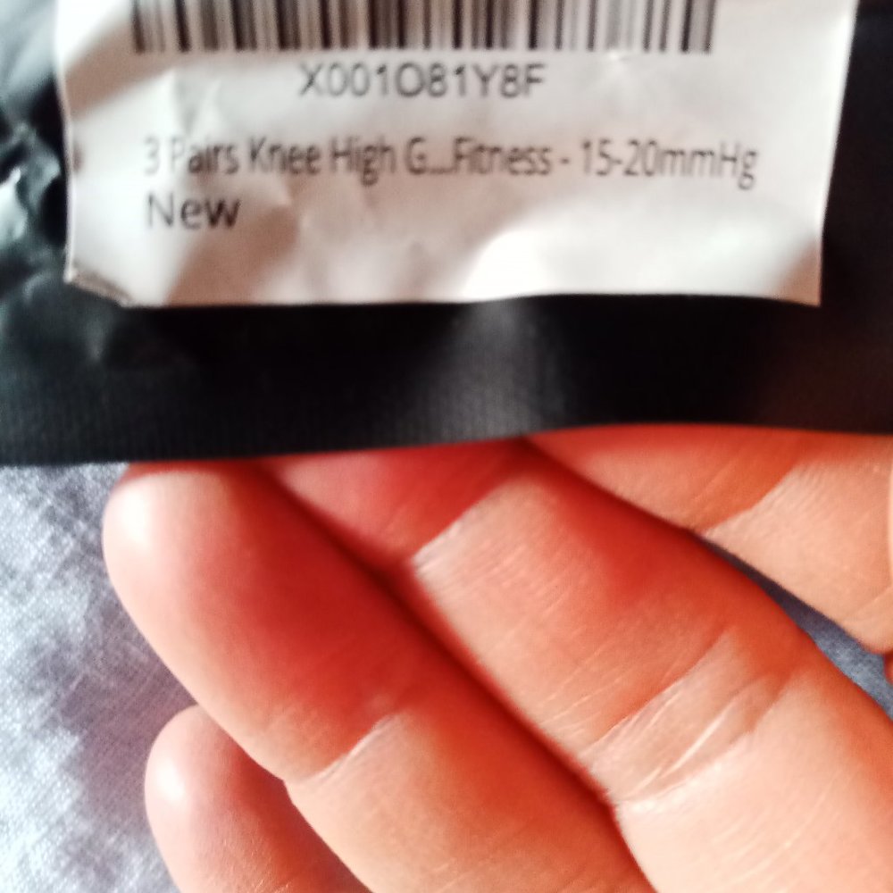 Compression Socks (3 pair) - Picture 3 of 5